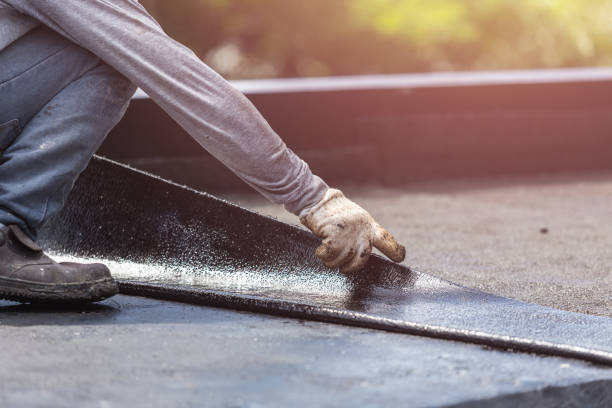 Professional Basement Waterproofing technician working in Warsaw, NC
